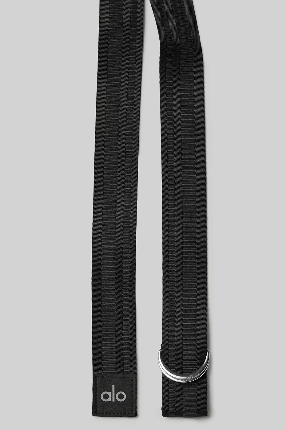 Extra Long Yoga Strap - Black - Image 2