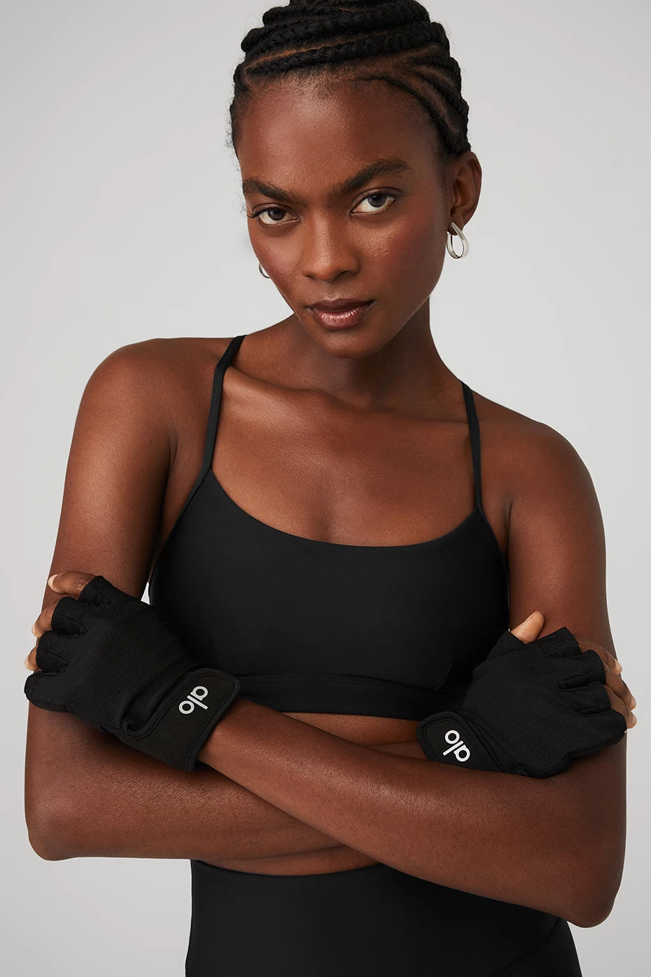 Power Moves Workout Gloves - Black - Image 2