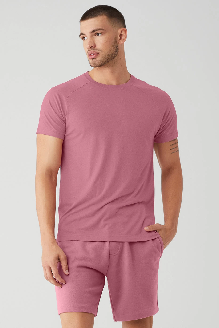 The Triumph Crew Neck Tee - Mars Clay