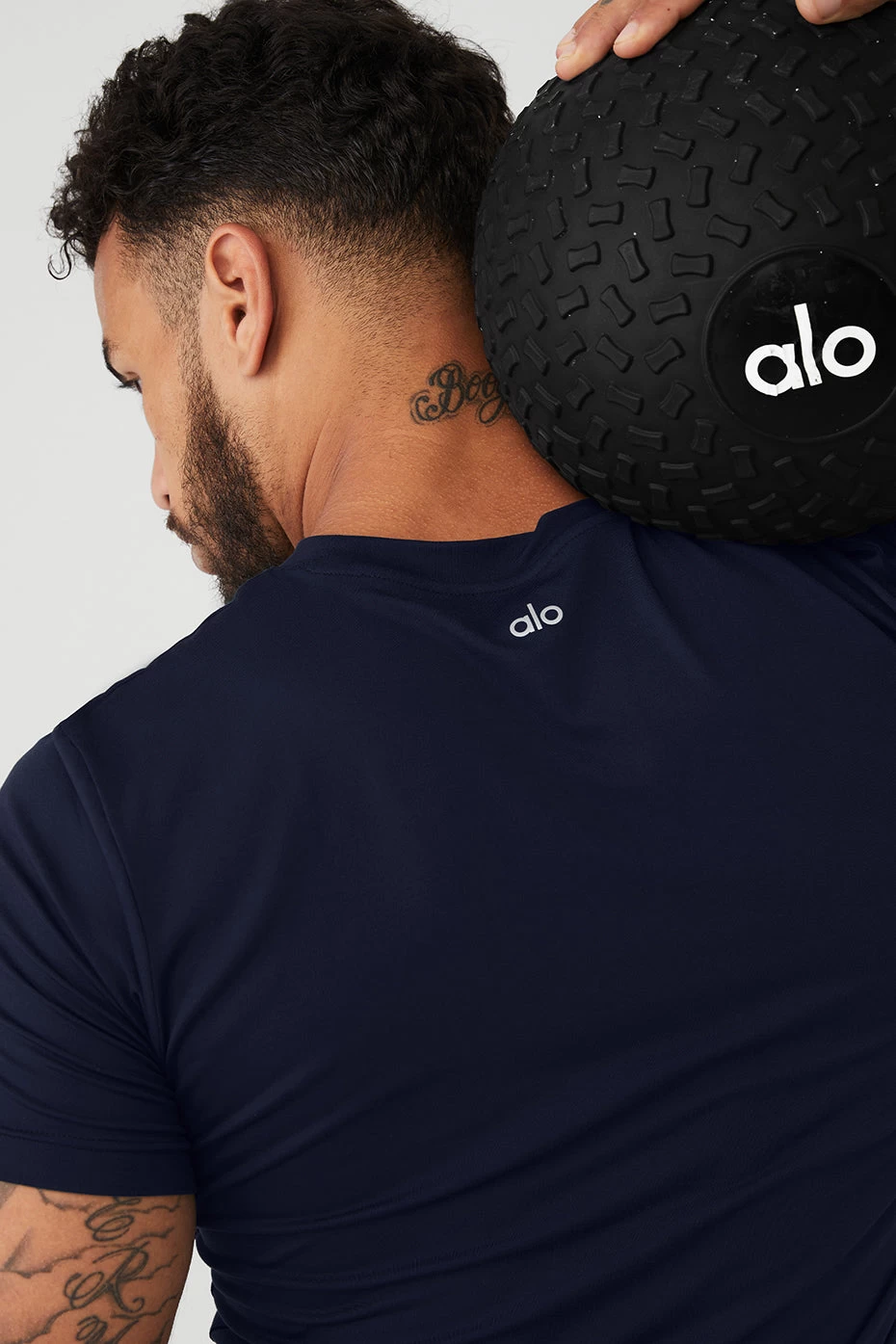 Conquer Reform Crewneck Short Sleeve - Navy - Image 4