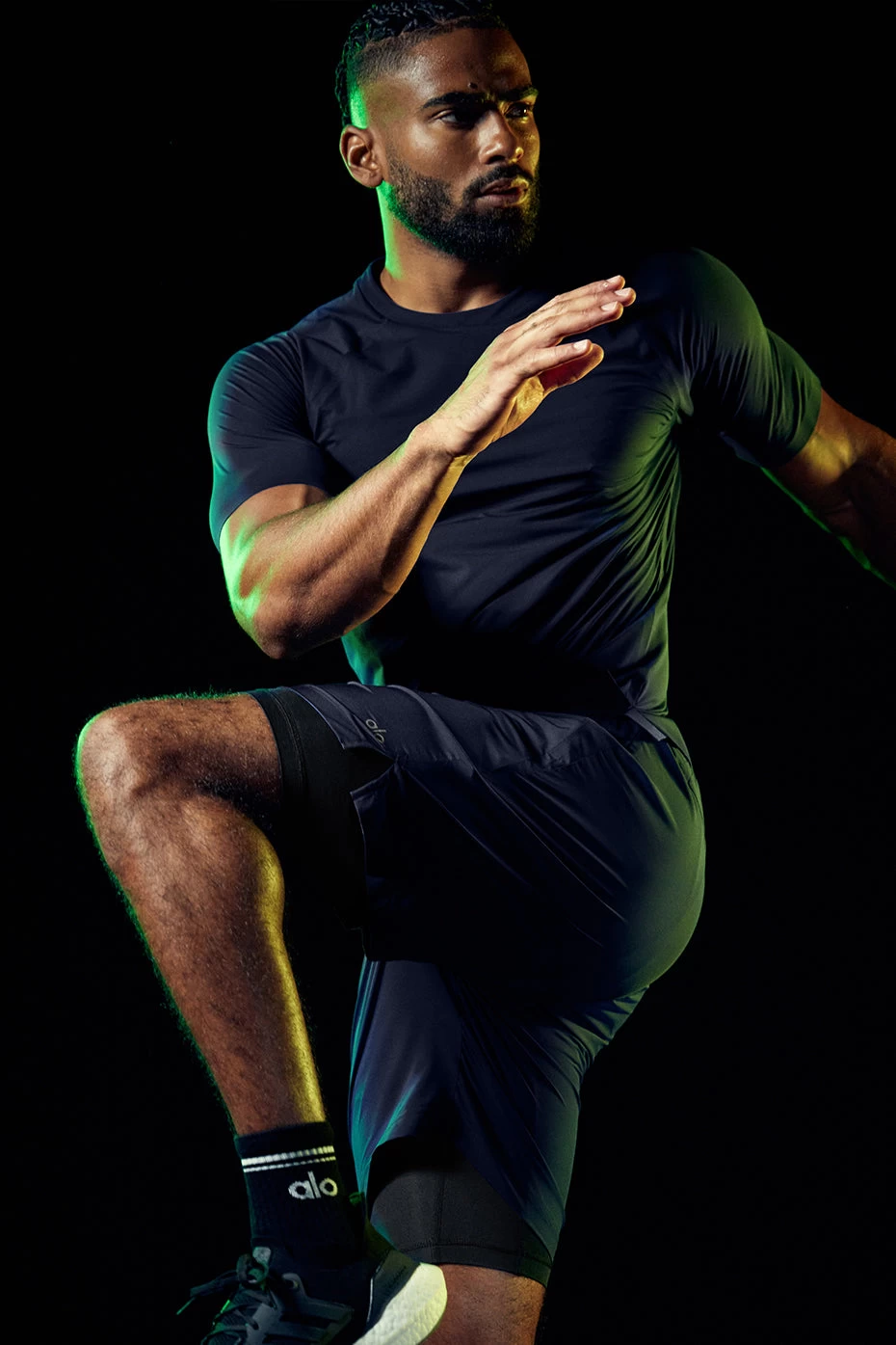 Conquer Reform Crewneck Short Sleeve - Navy - Image 5