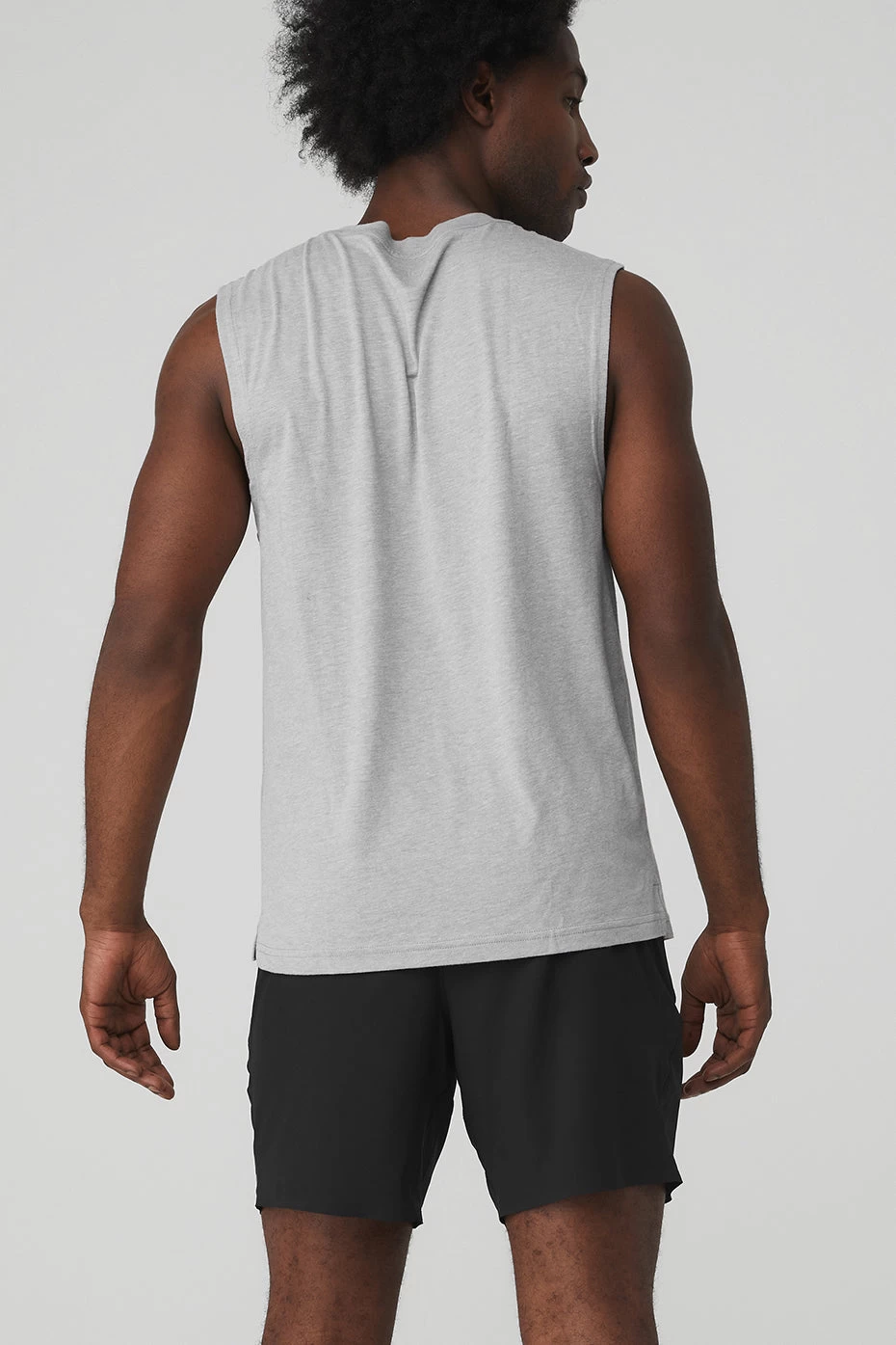 The Triumph Muscle Tank - Athletic Heather Grey - Image 2