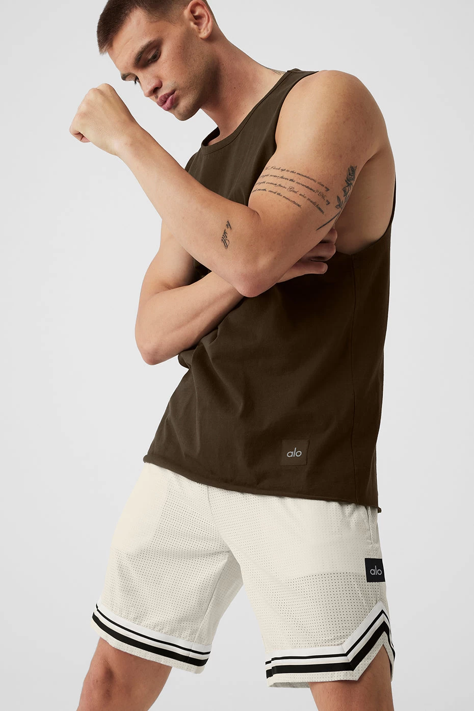 Society Raw Edge Tank - Espresso - Image 3