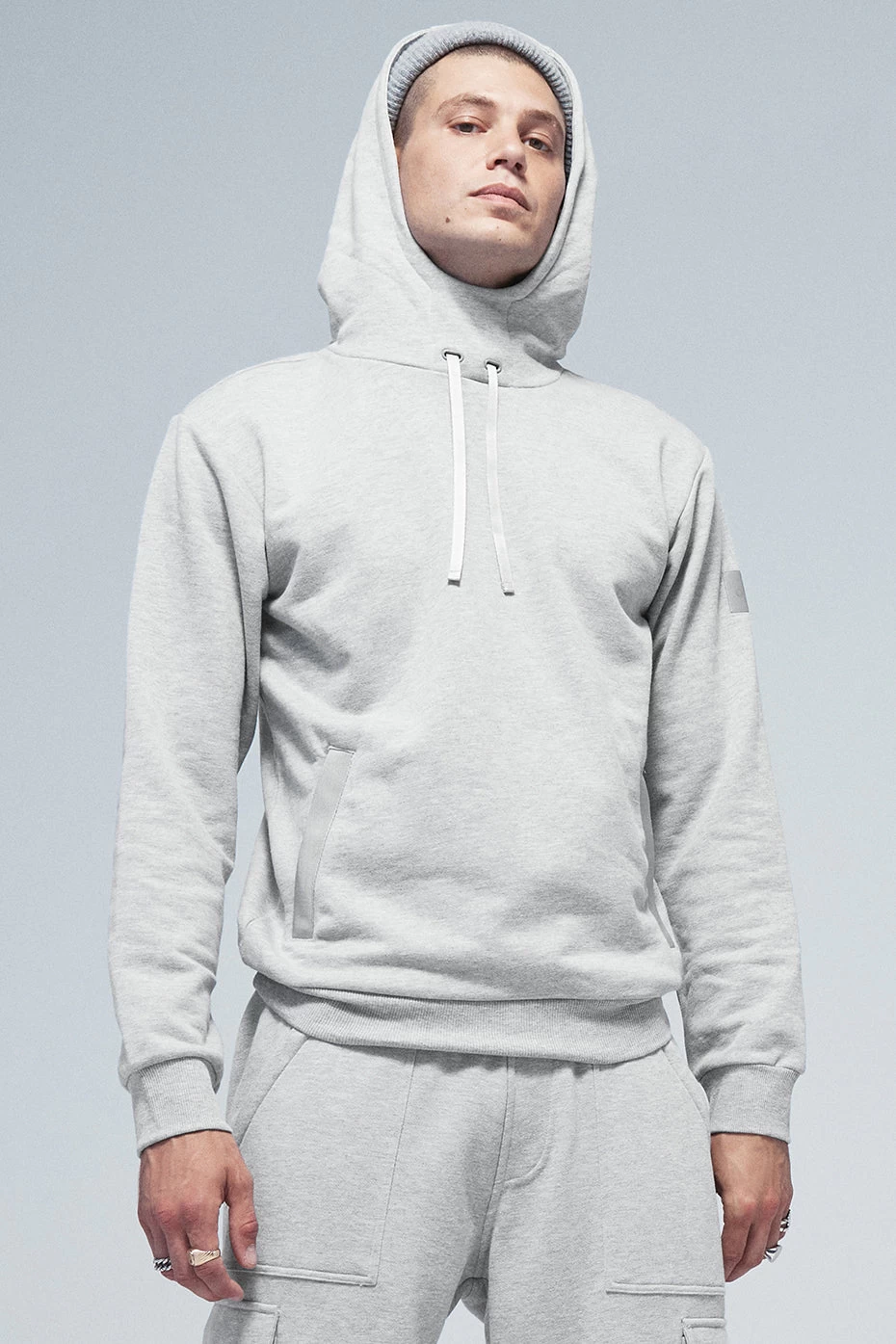 Highline Hoodie - Athletic Heather Grey - Image 7