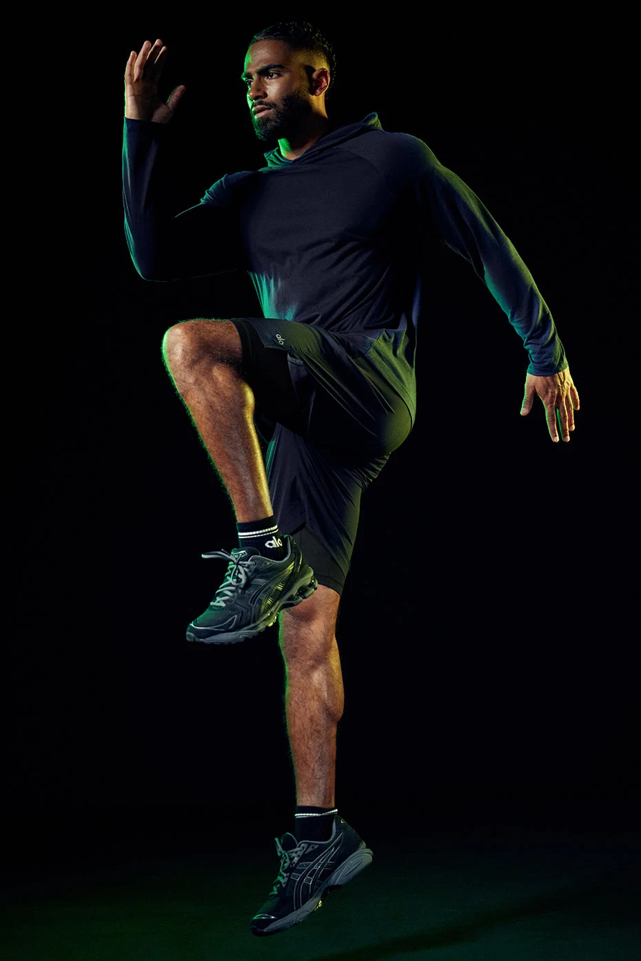 Core Hooded Runner - Navy - Image 5