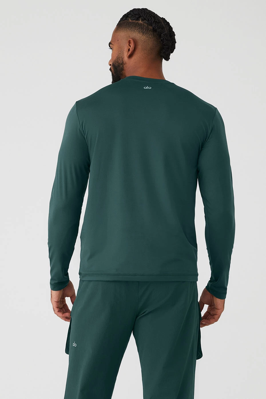 Conquer Reform Crewneck Long Sleeve - Midnight Green - Image 2