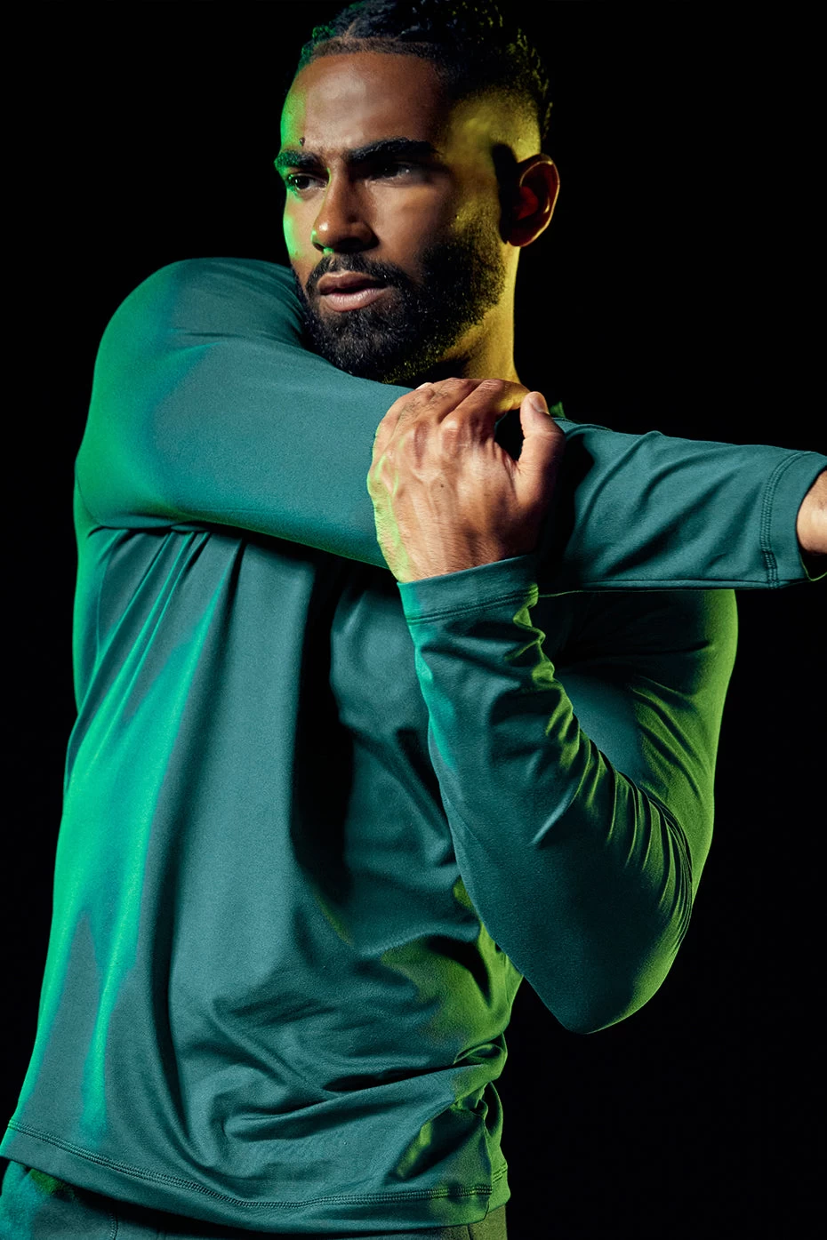 Conquer Reform Crewneck Long Sleeve - Midnight Green - Image 5