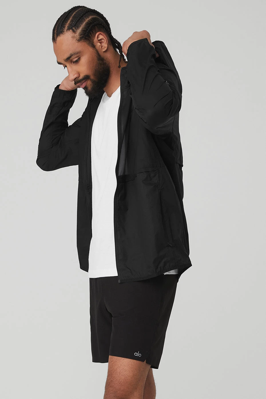 Repeat Running Jacket - Black - Image 3