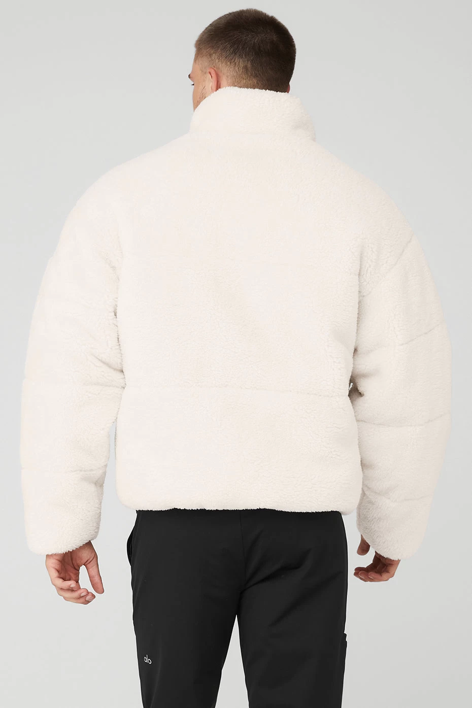 Sherpa Stage Puffer - Ivory - Image 2