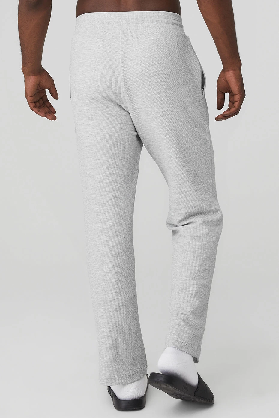 Micro Waffle Fast Break Sweatpant - Athletic Heather Grey - Image 2