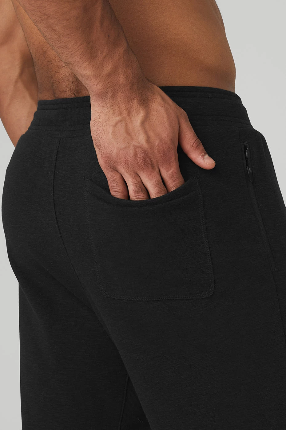 The Qualifier Pant - Black Slub - Image 4
