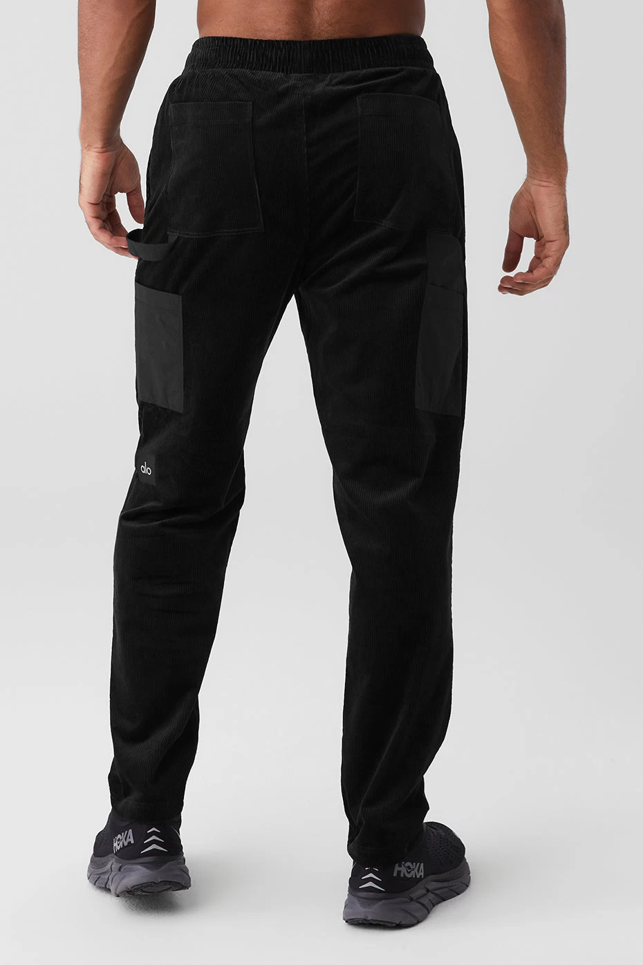 Corduroy District Sweatpant - Black - Image 2