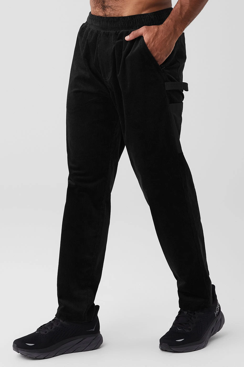 Corduroy District Sweatpant - Black - Image 3