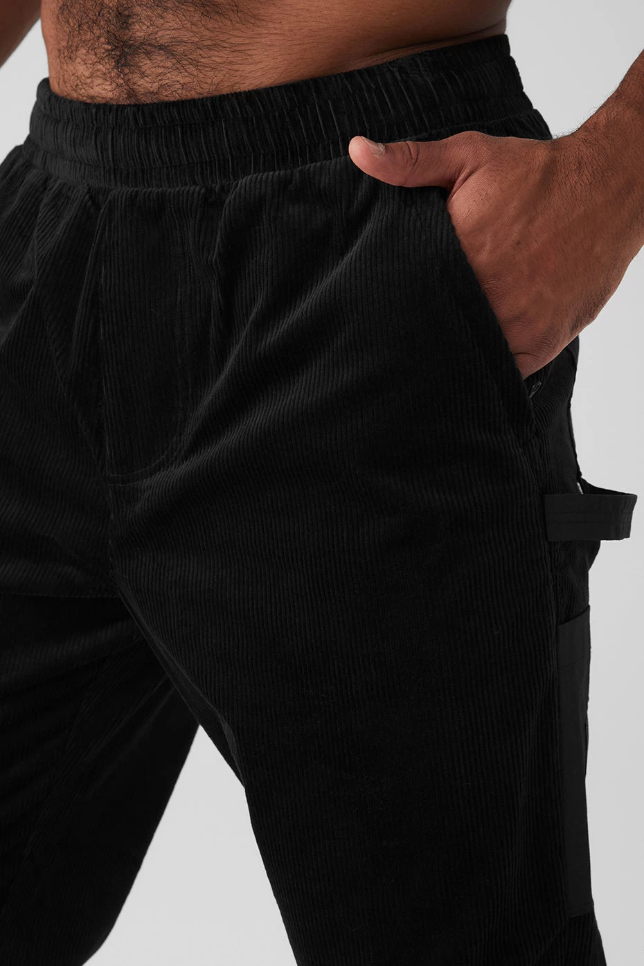 Corduroy District Sweatpant - Black - Image 4