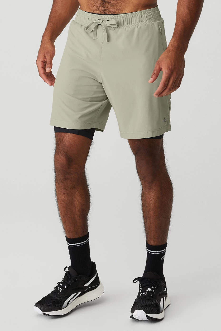 7'' Unity 2 In 1 Short - Limestone/Black - Image 3