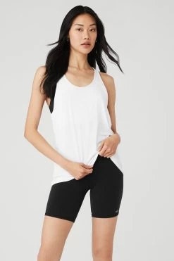 Don't Get It Twisted Tank - White