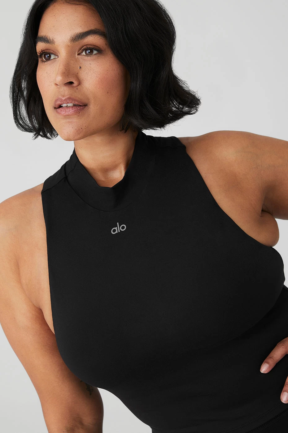 Alosoft Top That Bra Tank - Black - Image 9