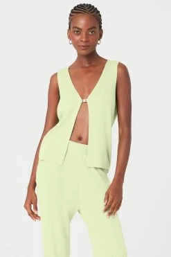 Knit Salana Tank - Iced Green Tea