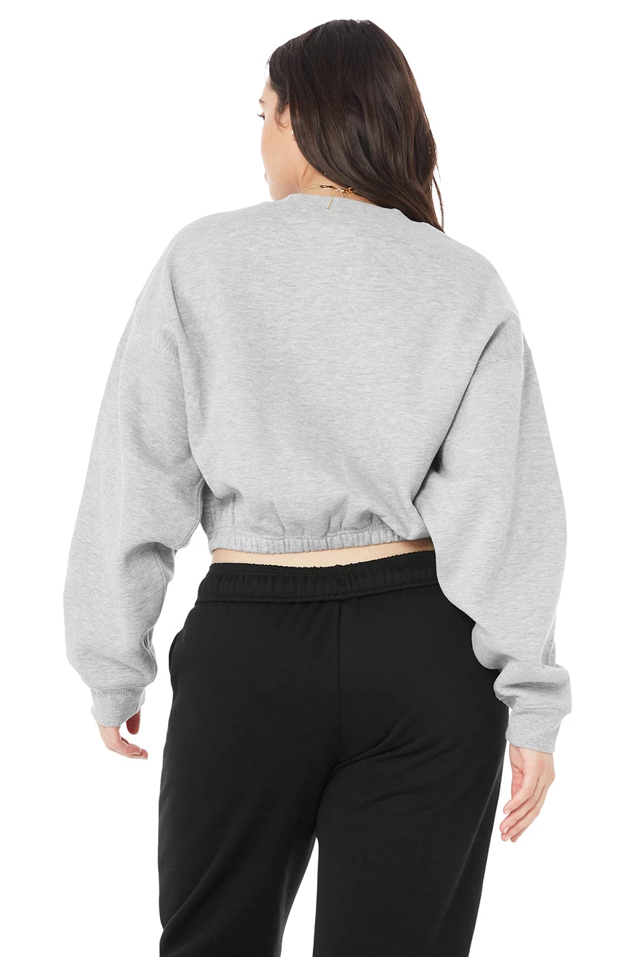 Devotion Crew Neck Pullover - Athletic Heather Grey - Image 6