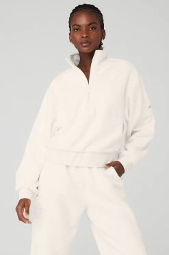 Micro Sherpa Solstice Coverup - Ivory