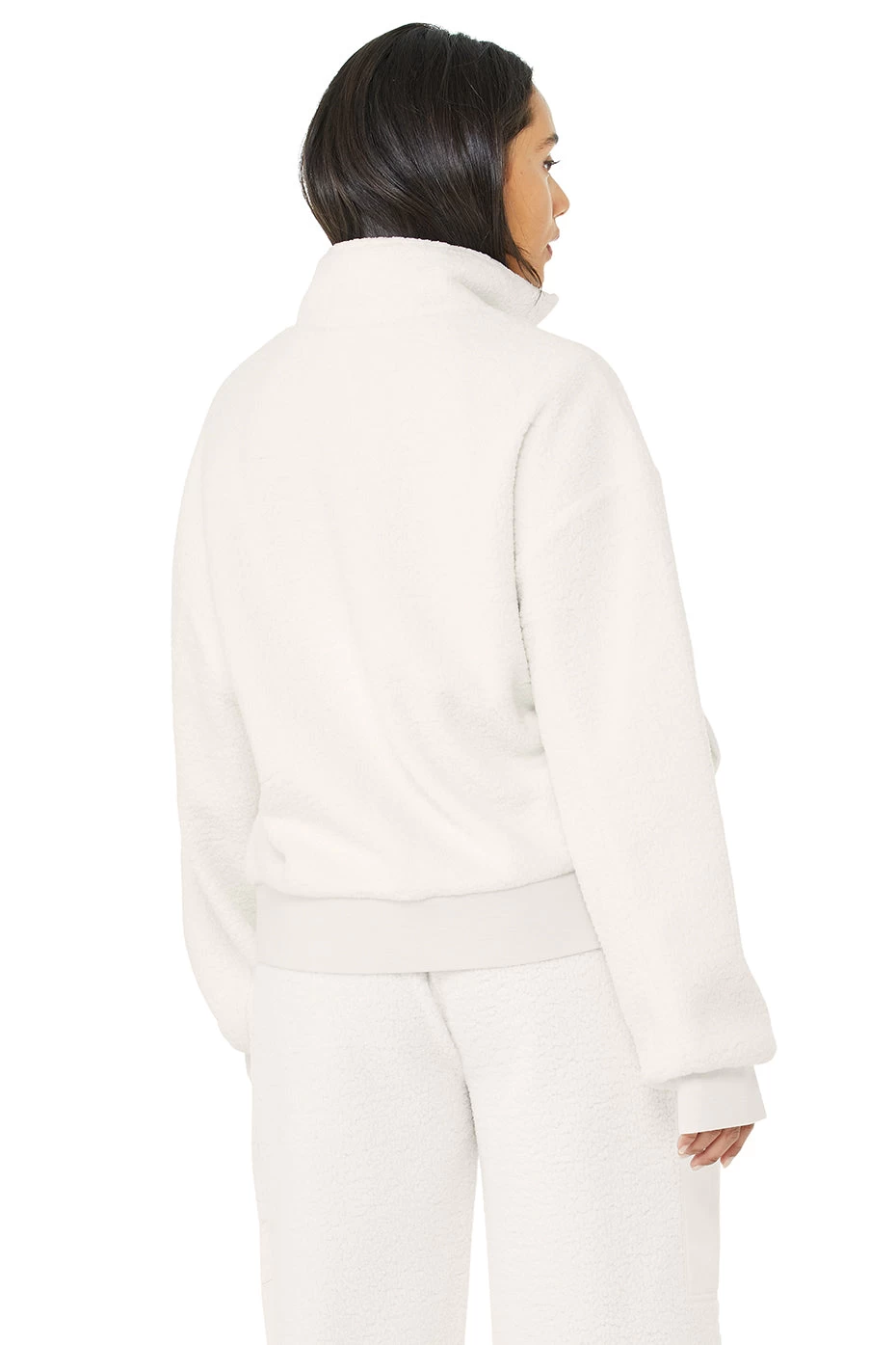 Micro Sherpa Solstice Coverup - Ivory - Image 6