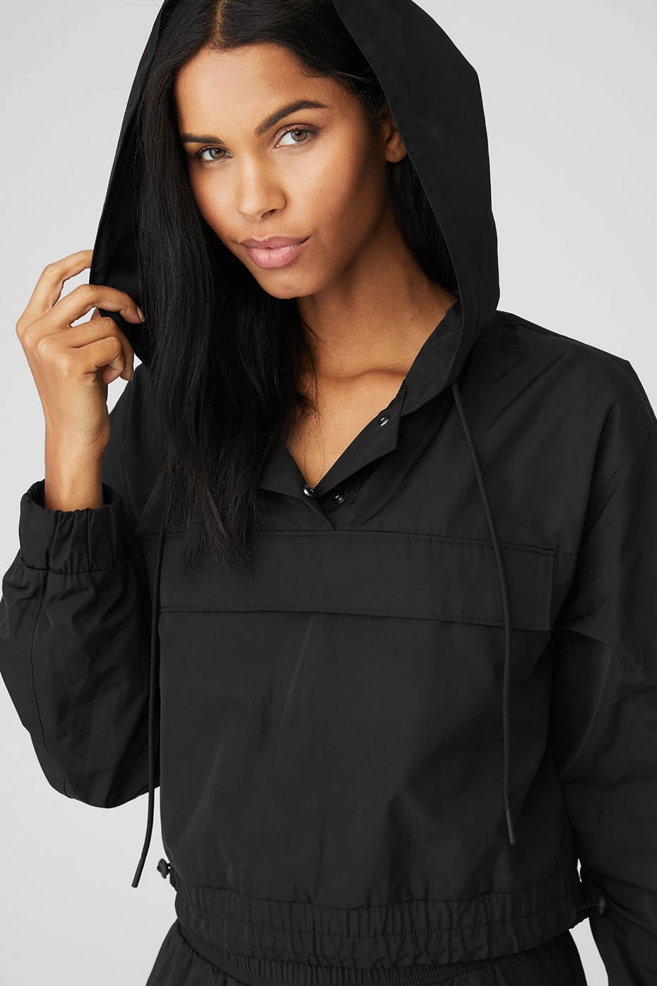 International Anorak Hoodie - Black - Image 4