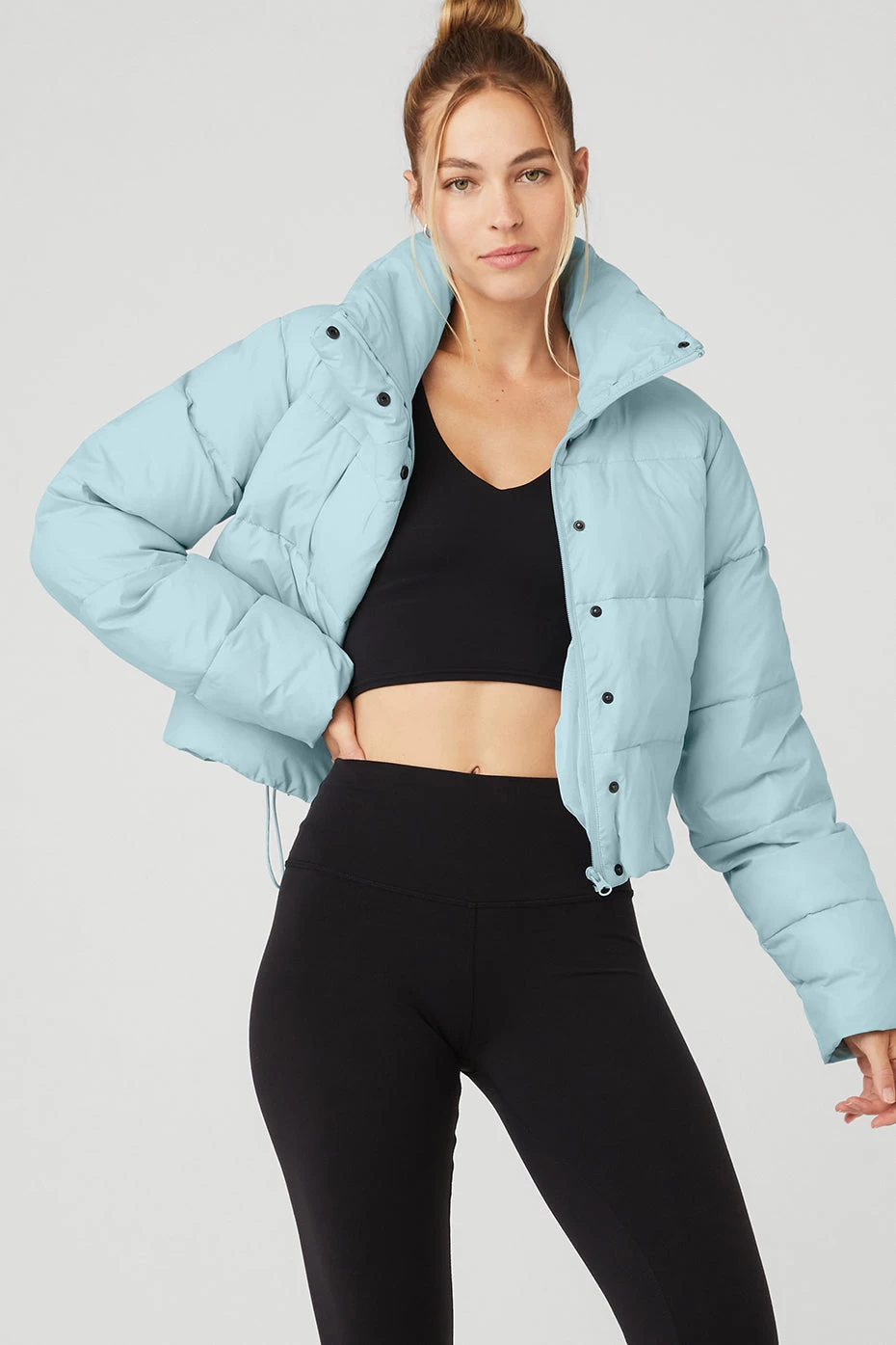 Gold Rush Puffer - Chalk Blue