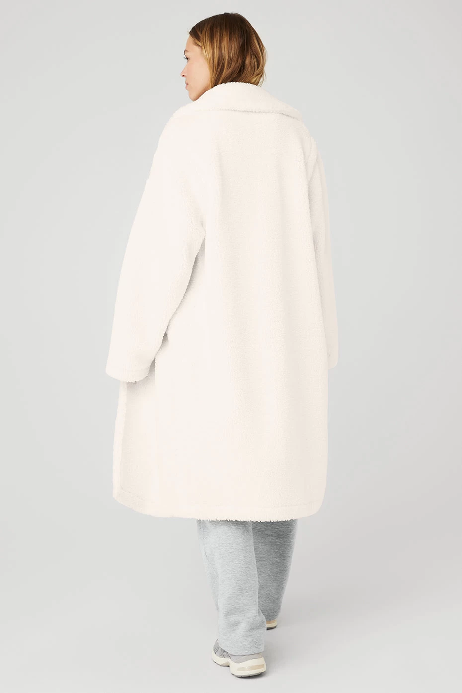 Oversized Sherpa Trench - Ivory - Image 2
