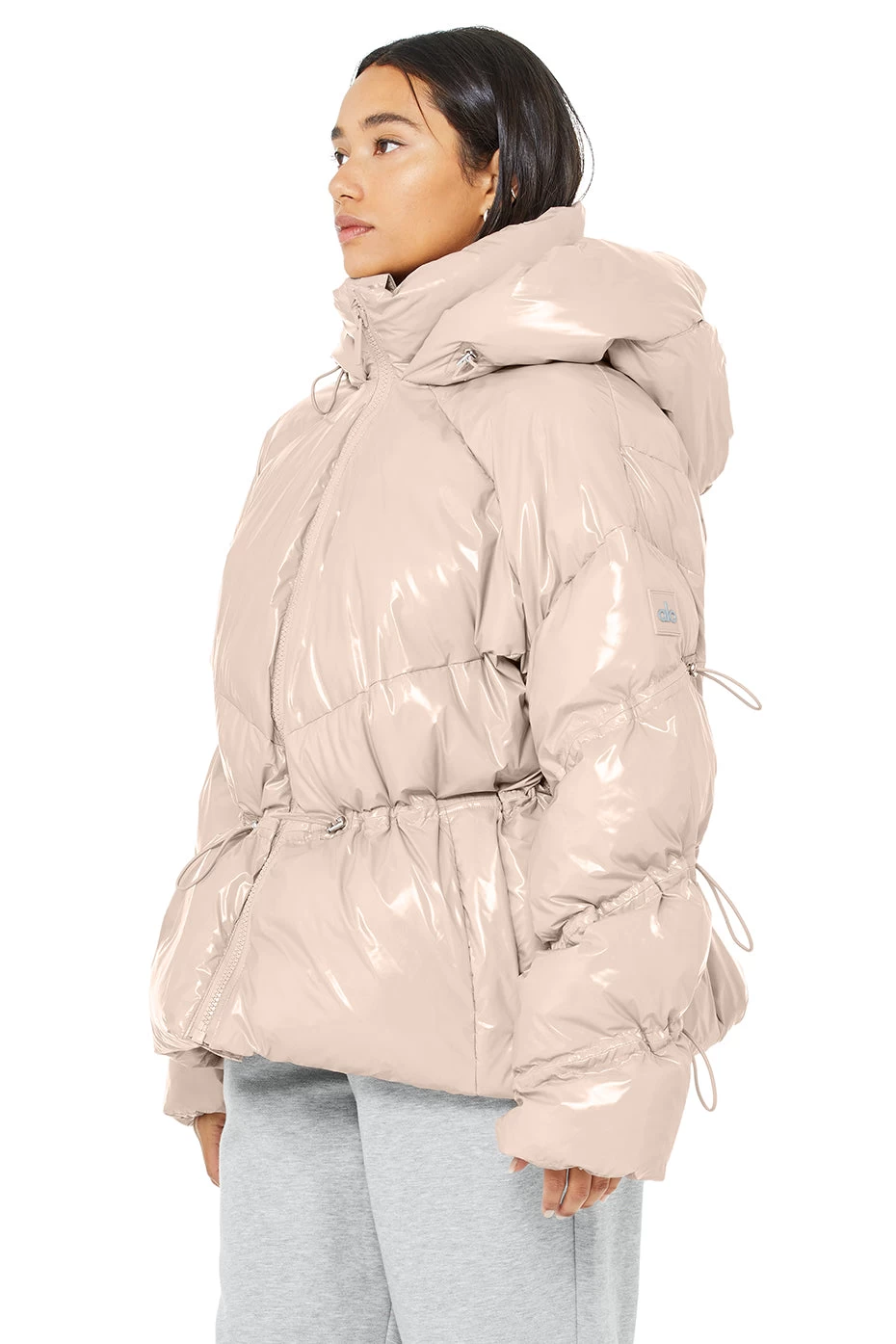 Stunner Puffer Jacket - Dusty Pink - Image 7