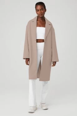 VIP Blazer Trench - Taupe