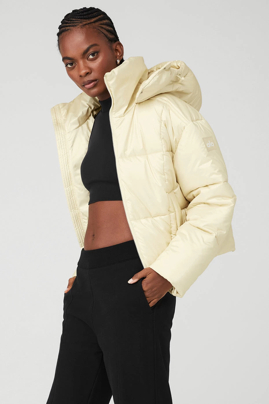 Pearlized Pristine Puffer - French Vanilla - Image 3