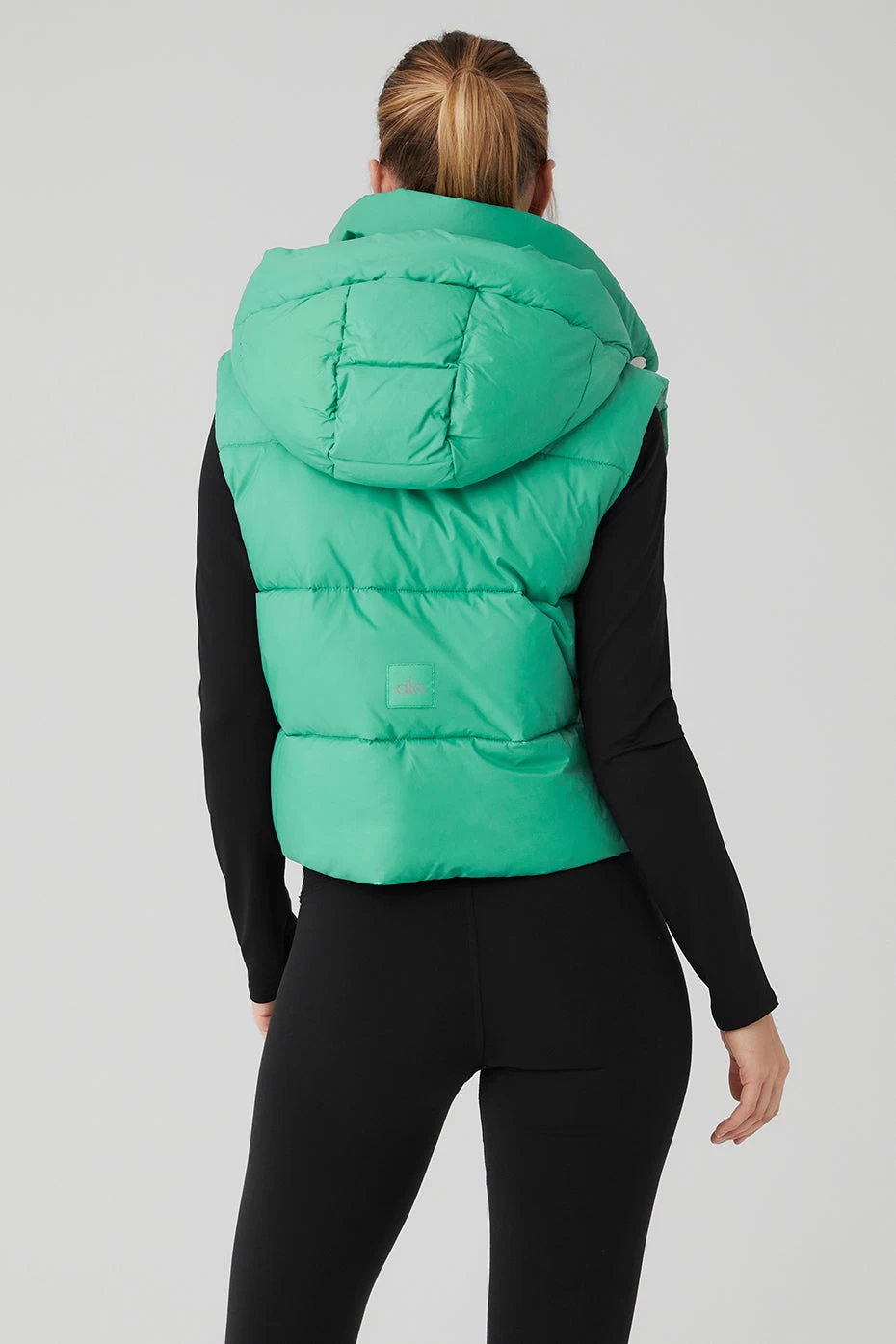 Gold Rush Puffer Vest - Lettuce - Image 2