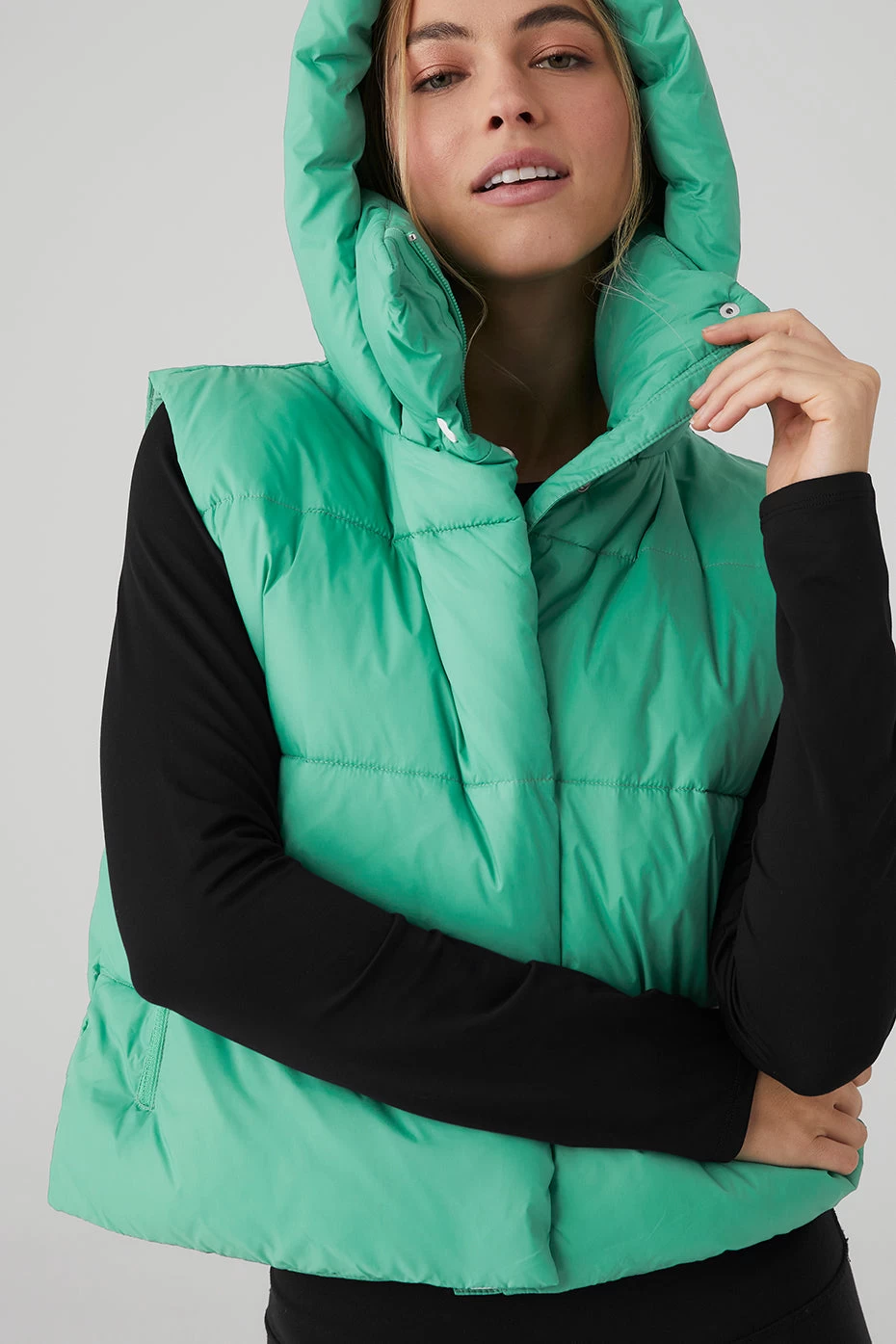 Gold Rush Puffer Vest - Lettuce - Image 4