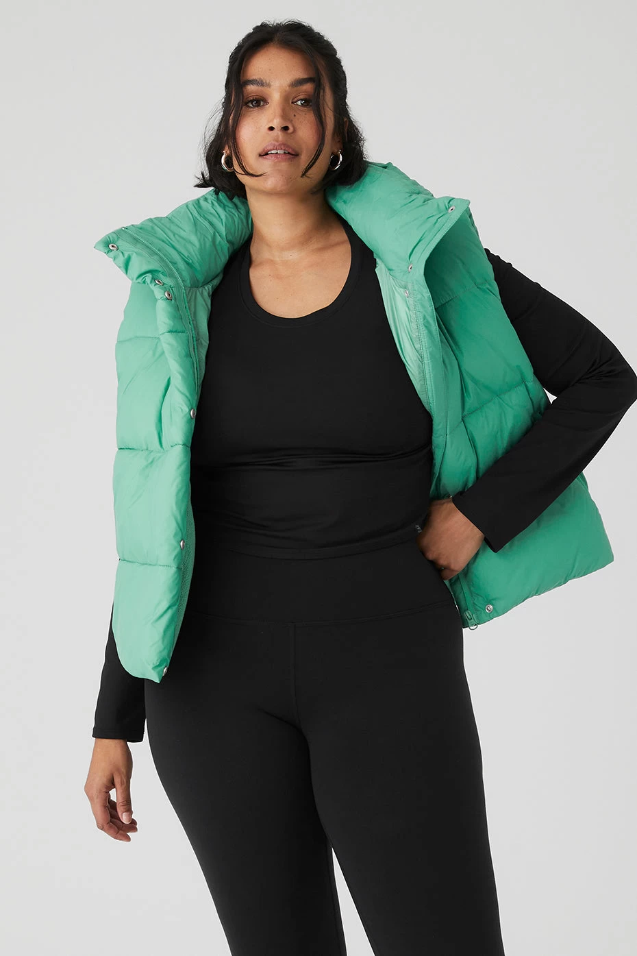 Gold Rush Puffer Vest - Lettuce - Image 6