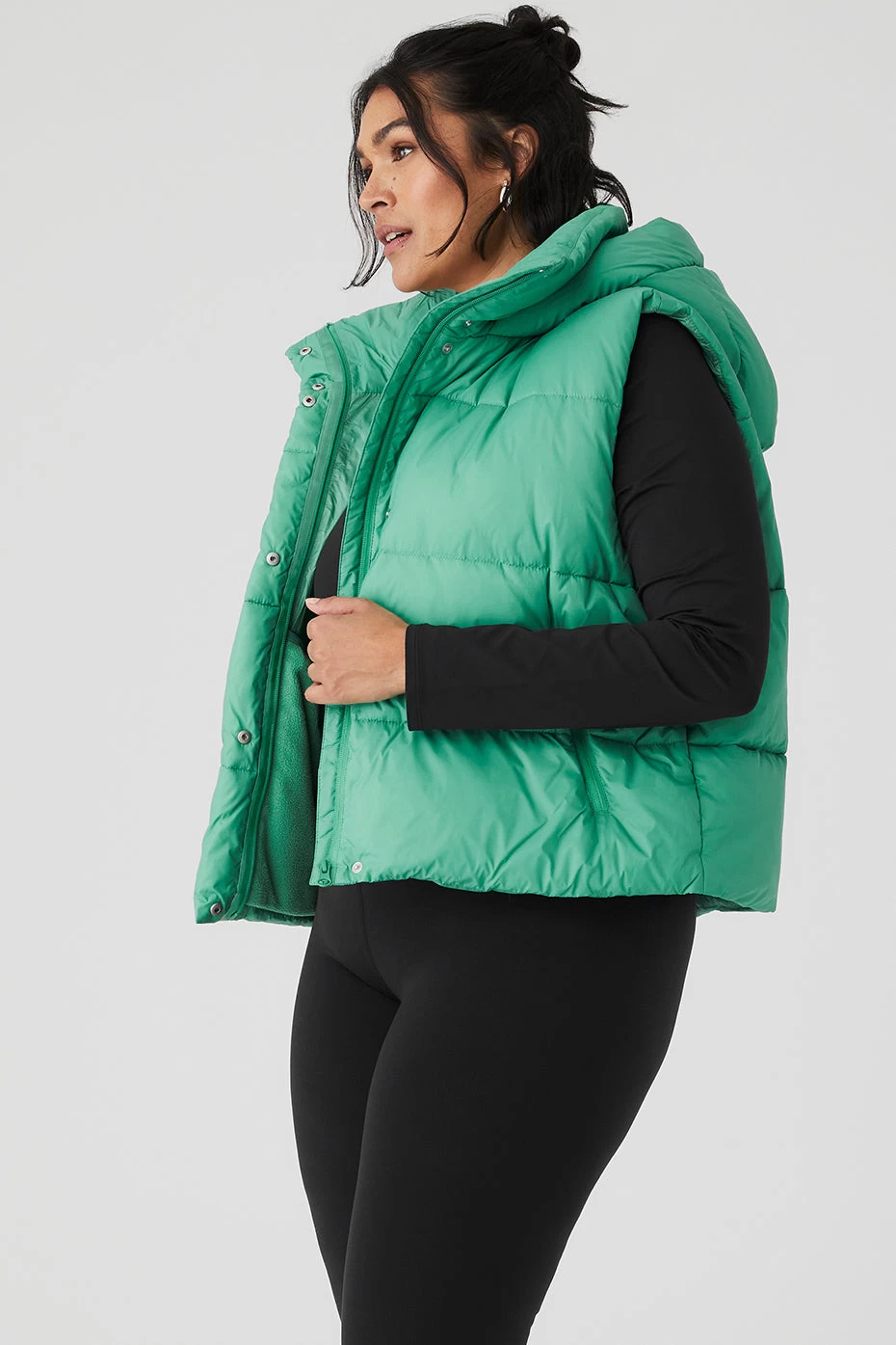 Gold Rush Puffer Vest - Lettuce - Image 8