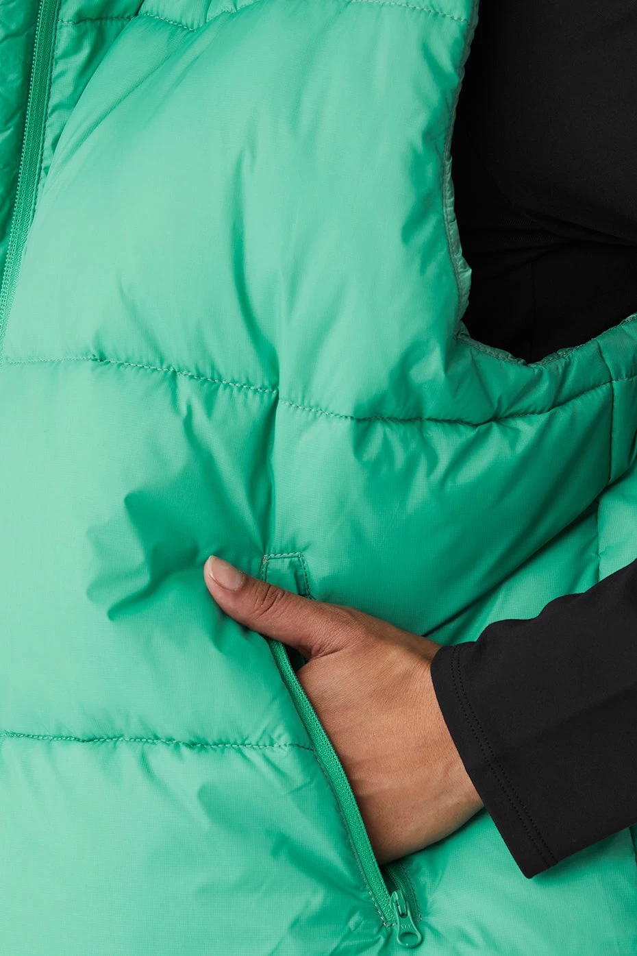 Gold Rush Puffer Vest - Lettuce - Image 11