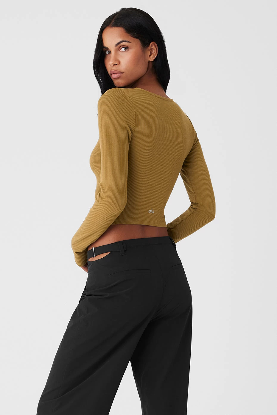 Ribbed Stardust Jacket - Golden Olive Branch - Image 3