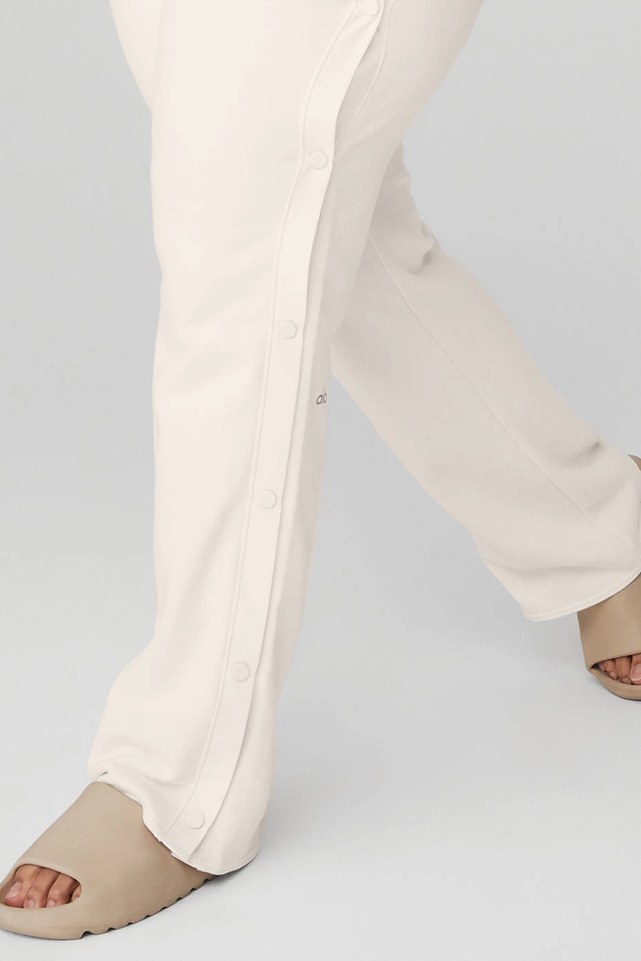 Courtside Tearaway Snap Pant - Ivory - Image 8
