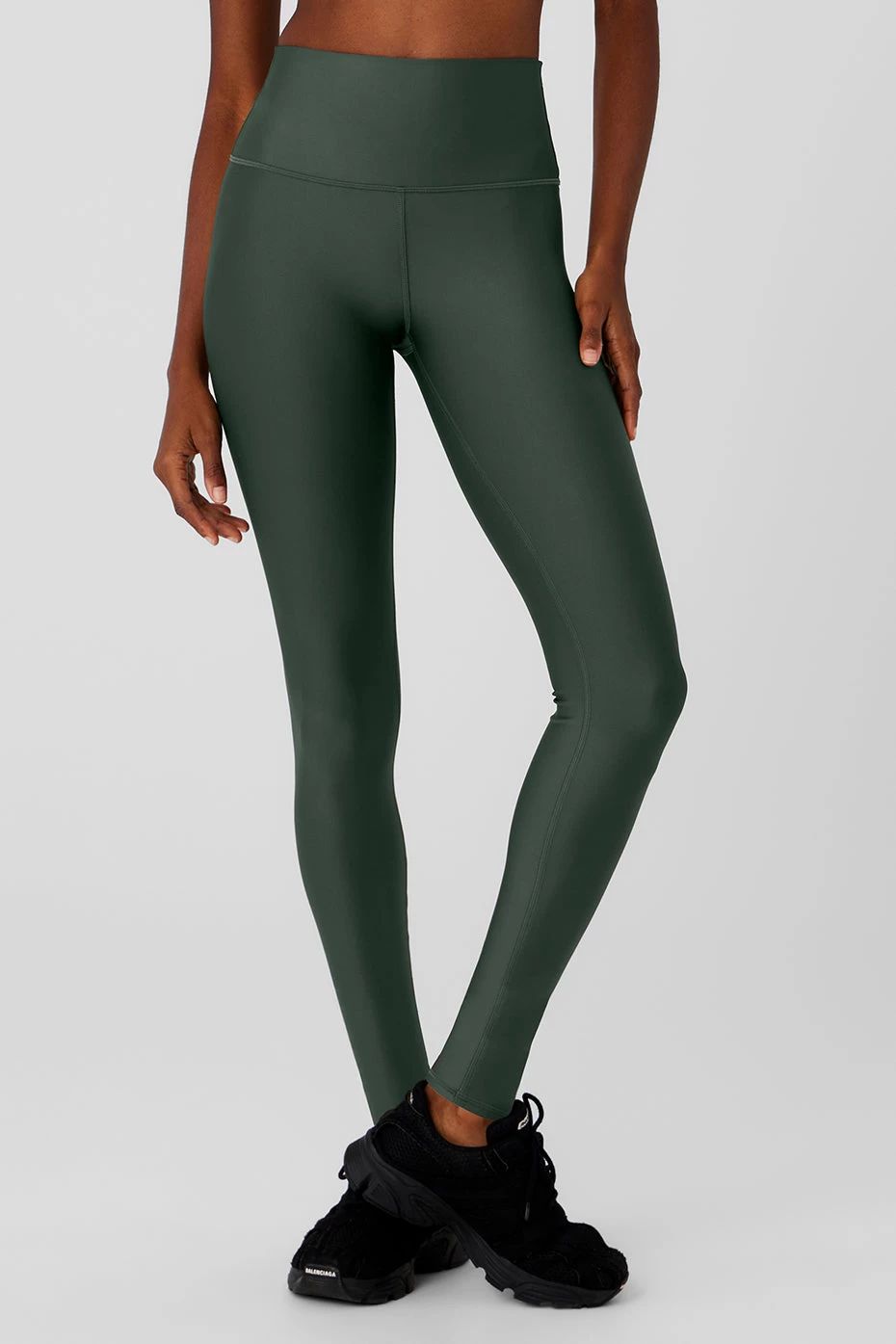High-Waist Airlift Legging - Dark Cactus