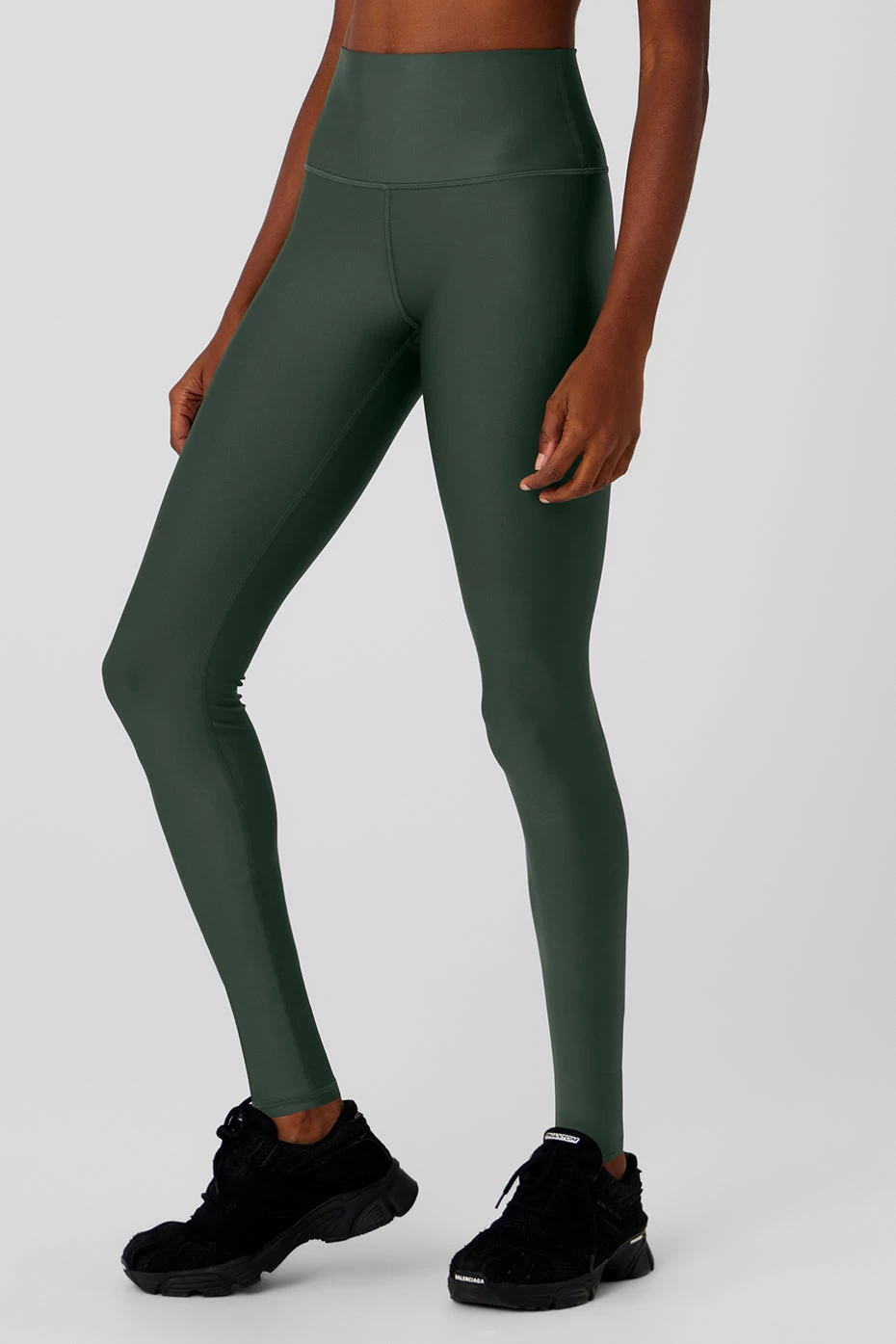 High-Waist Airlift Legging - Dark Cactus - Image 3