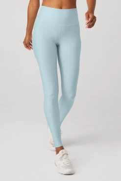 High-Waist Airlift Legging - Chalk Blue