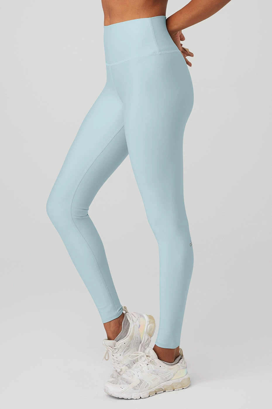 High-Waist Airlift Legging - Chalk Blue - Image 3