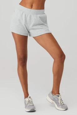 High-Waist Headliner Short - Athletic Heather Grey
