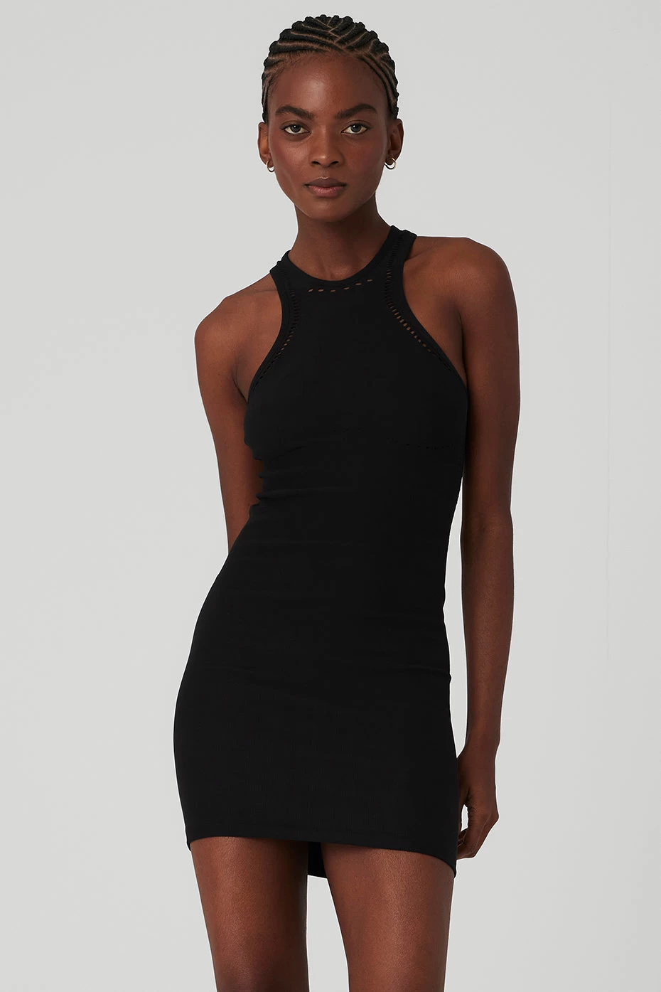 Seamless Open Air Racerback Dress - Black - Image 2