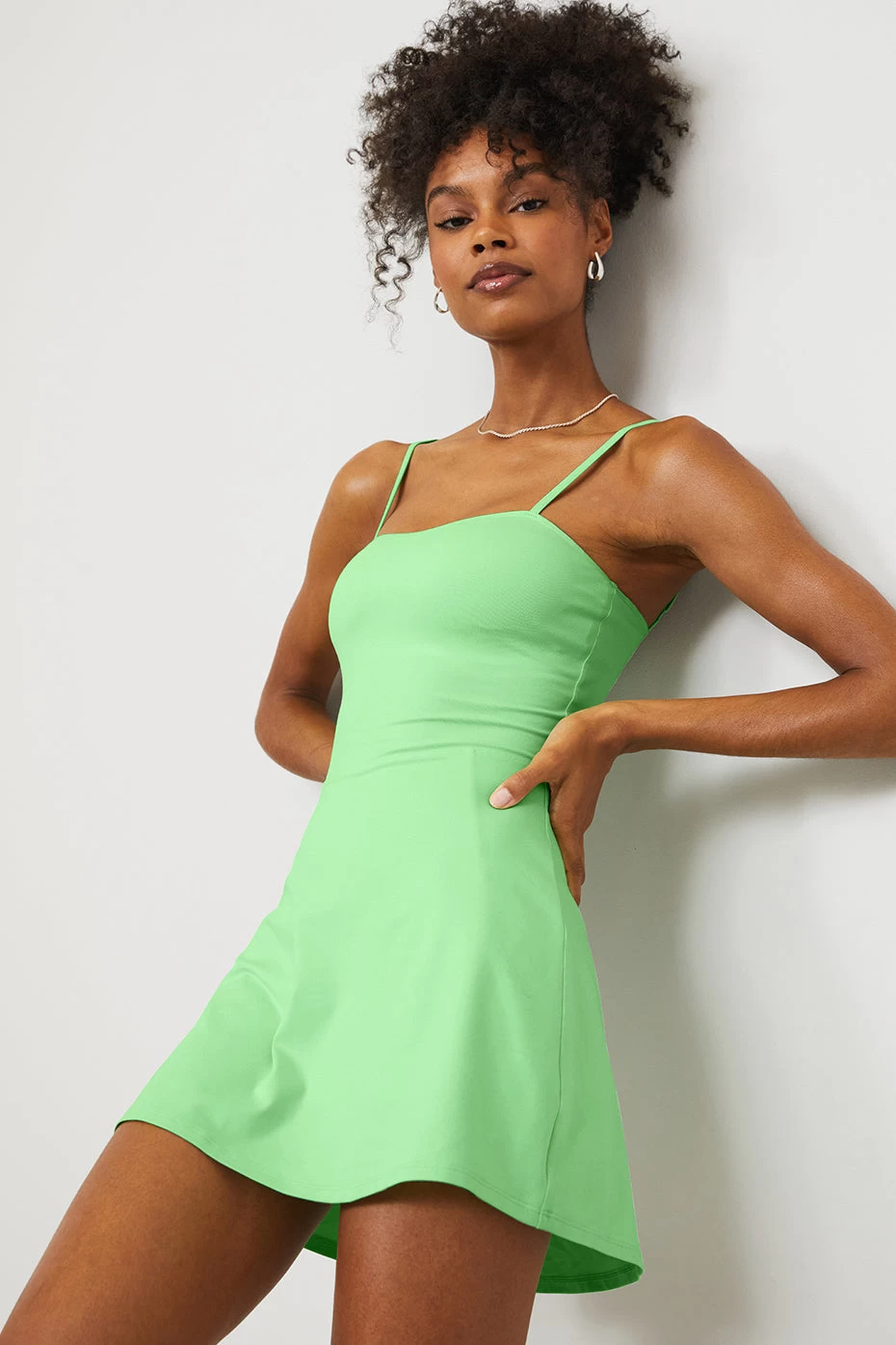 Alosoft Courtside Tennis Dress - Ultramint - Image 5