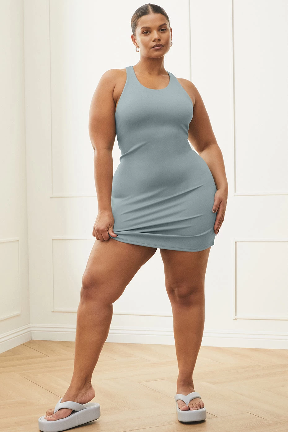 Airlift Fly Dress - Cosmic Grey - Image 10