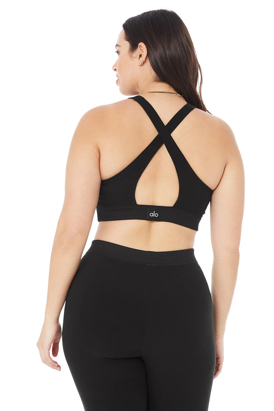 Alosoft Iconic 90's Bra - Black - Image 6