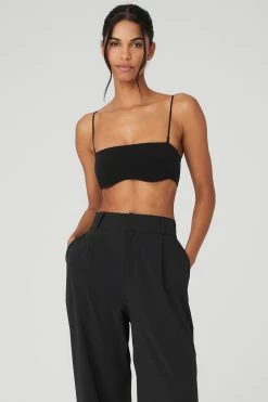 Airbrush Socialite Bandeau - Black